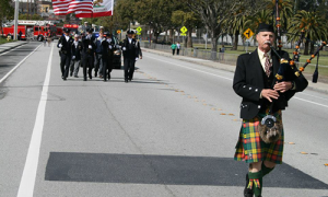 bagpipe player for funeral dallas